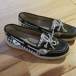 Sperry Top Sider Houndstooth Deck Shoes